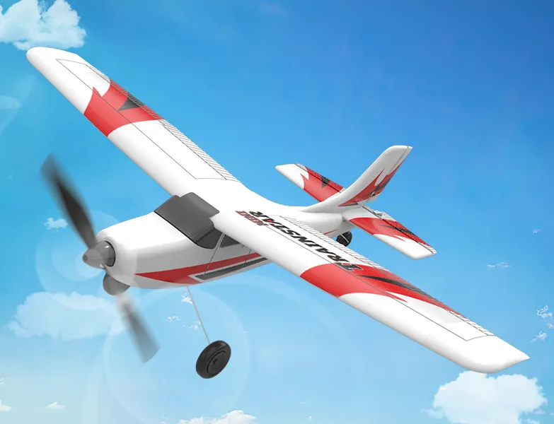Trainstar Mini Gyro 3-Kanals 400mm RTF Röd - 9