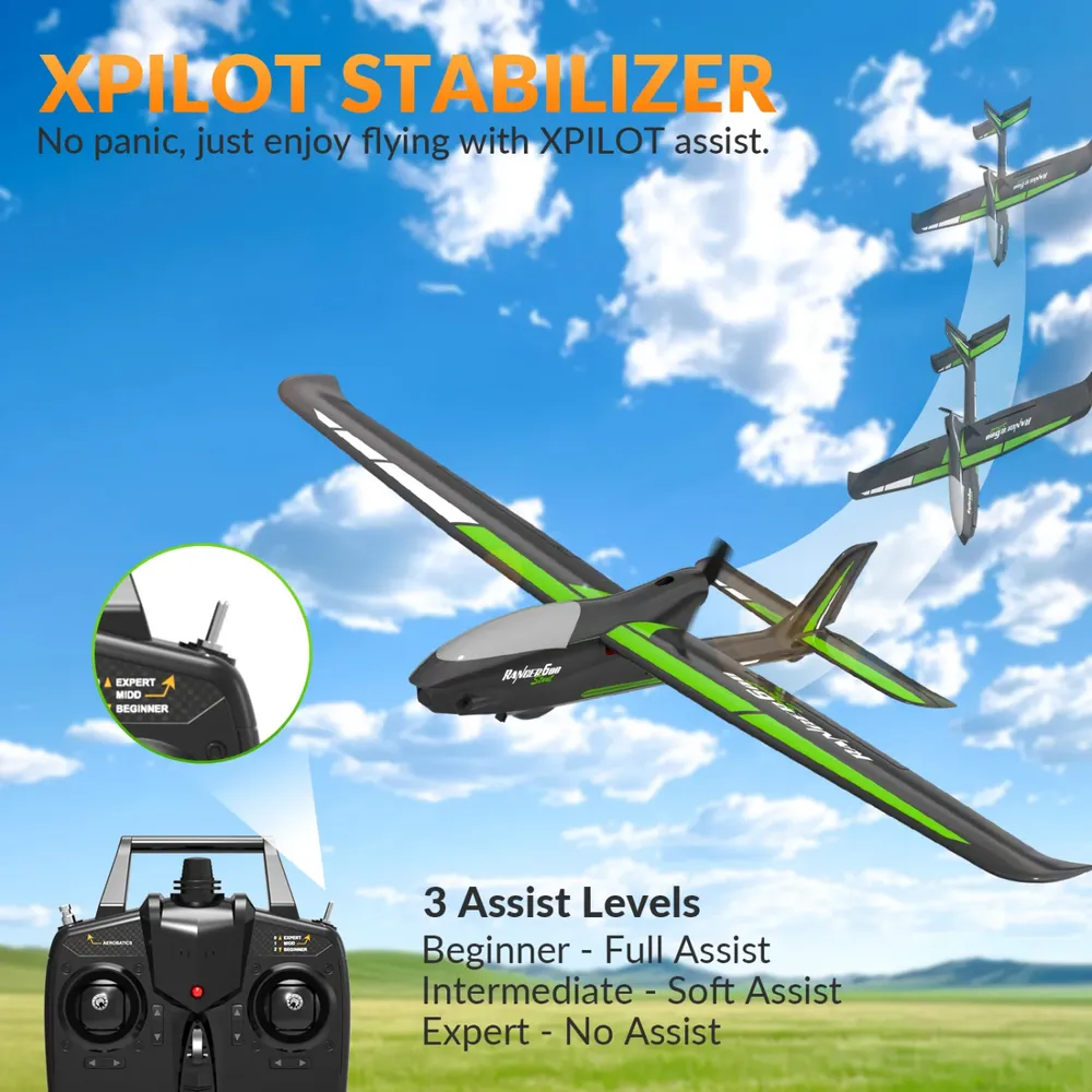 Ranger 600 Gyro 4-Kanals 600mm RTF Svart - 7