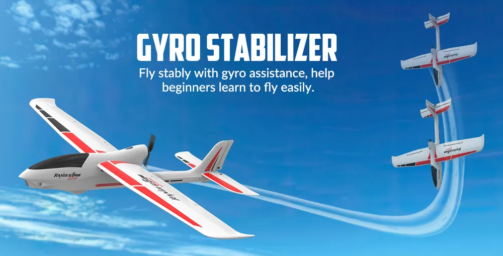 Ranger 600 Gyro 4-Kanals 600mm RTF Vit - 7
