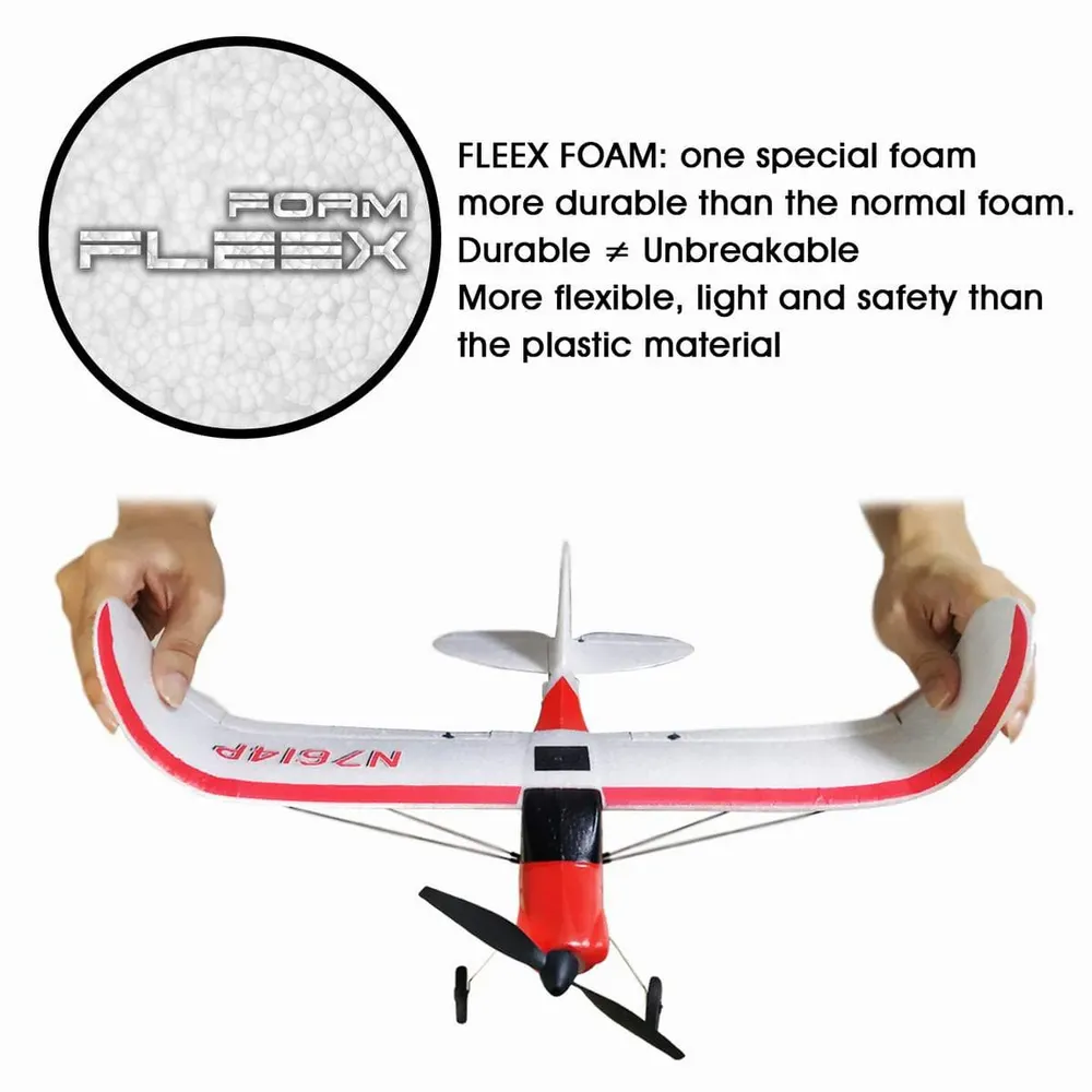 Sport Cub 500 Gyro 4-Kanals 500mm RTF Röd - 10