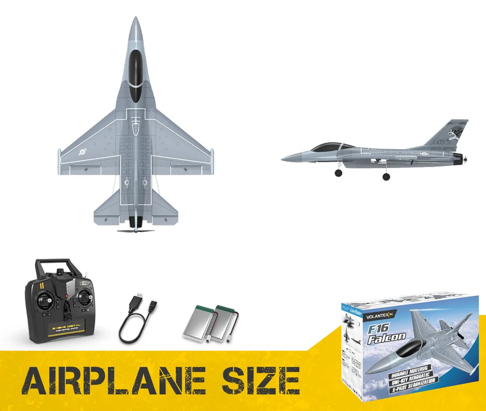 F16 Fighting Falcon Gyro 4-Kanals 270mm RTF - 5