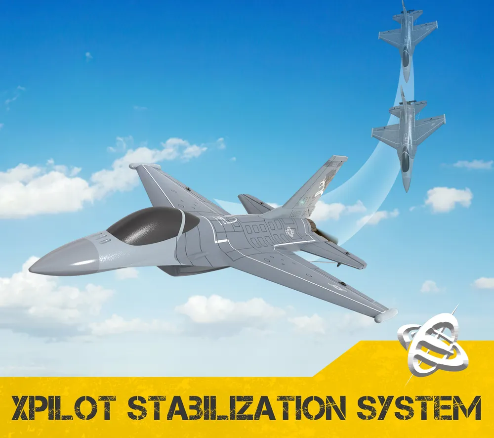 F16 Fighting Falcon Gyro 4-Kanals 270mm RTF - 6