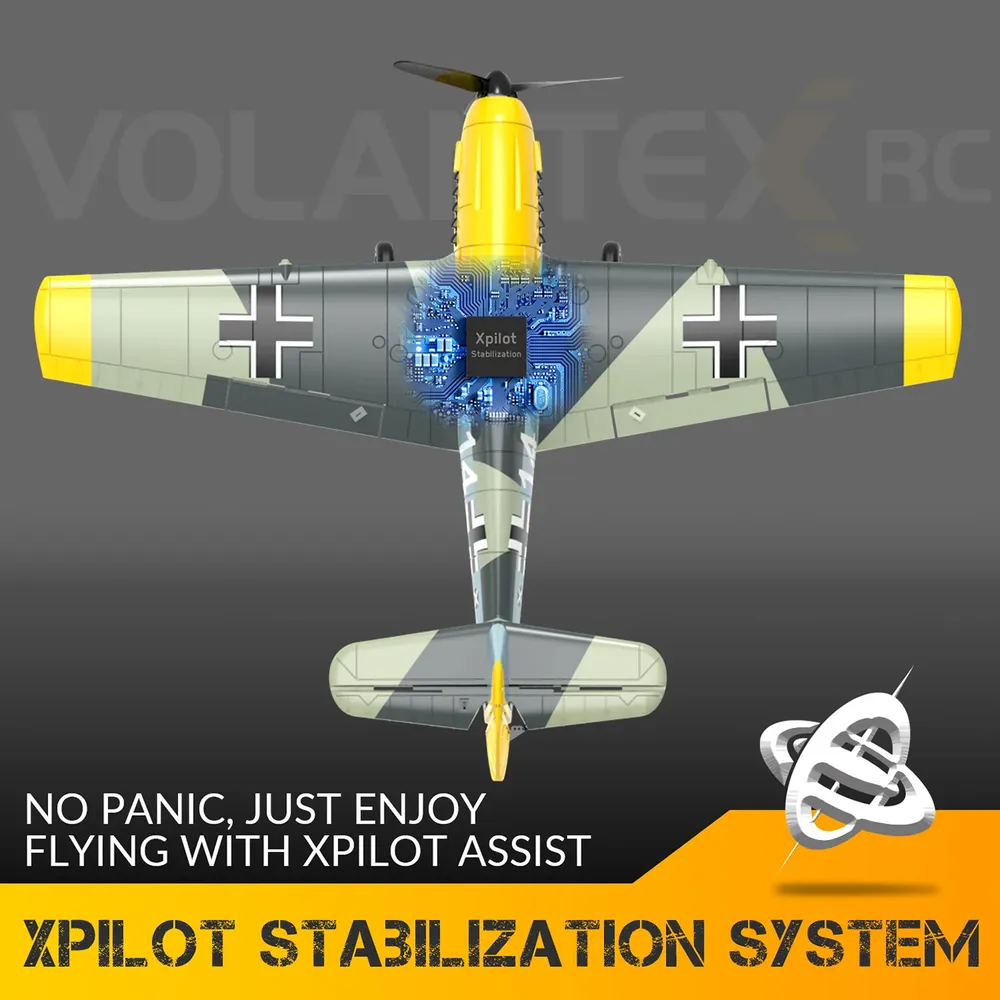 BF109 E Gyro 4-Kanals 400mm RTF - 4