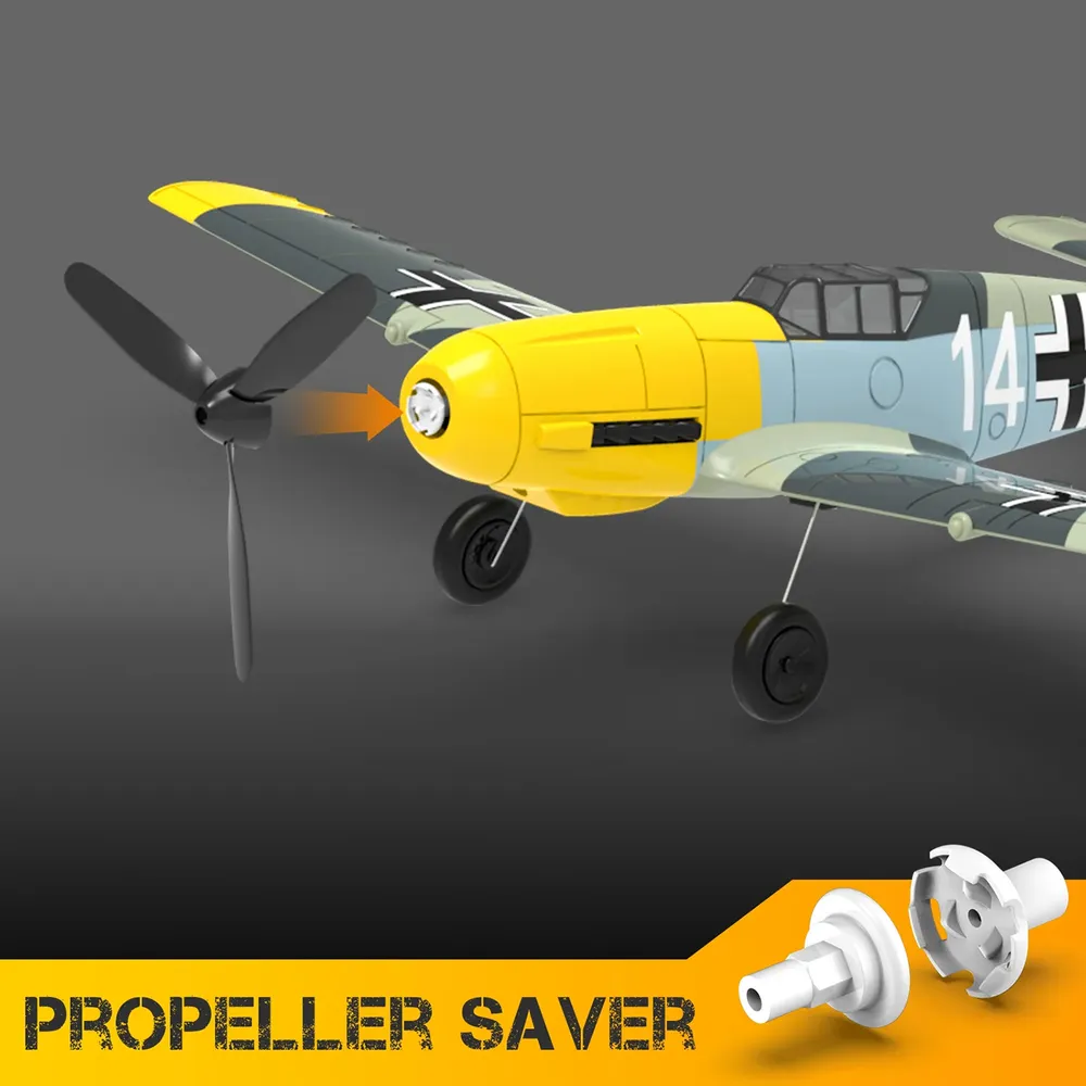 BF109 E Gyro 4-Kanals 400mm RTF - 6