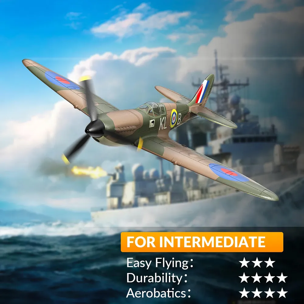 Spitfire Gyro 4-Kanals 400mm RTF - 8