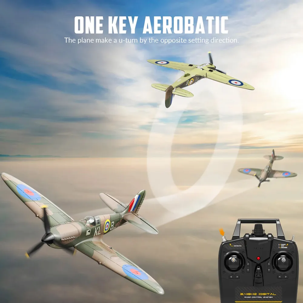 Spitfire Gyro 4-Kanals 400mm RTF - 9