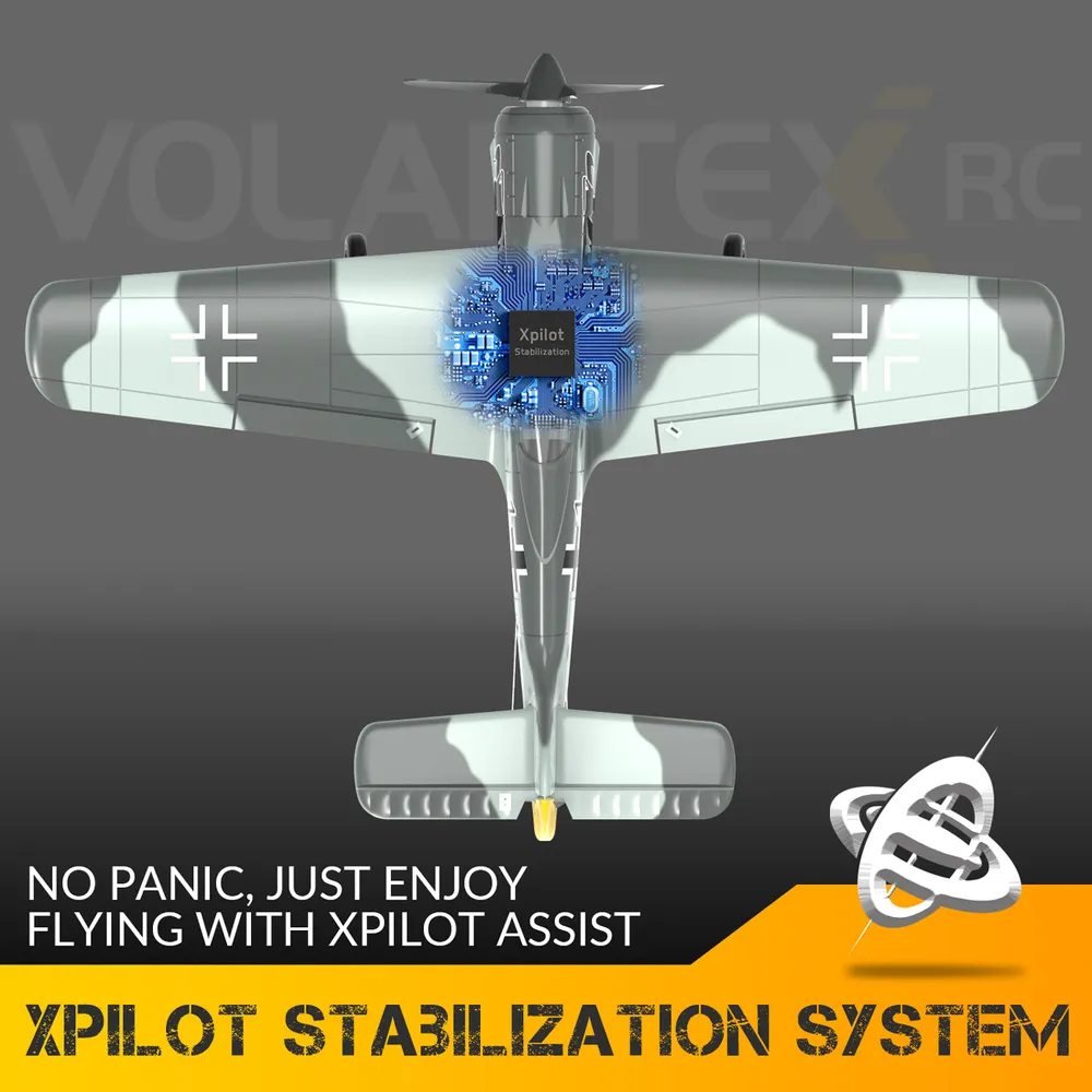 FW190 Gyro 4-Kanals 400mm RTF - 6