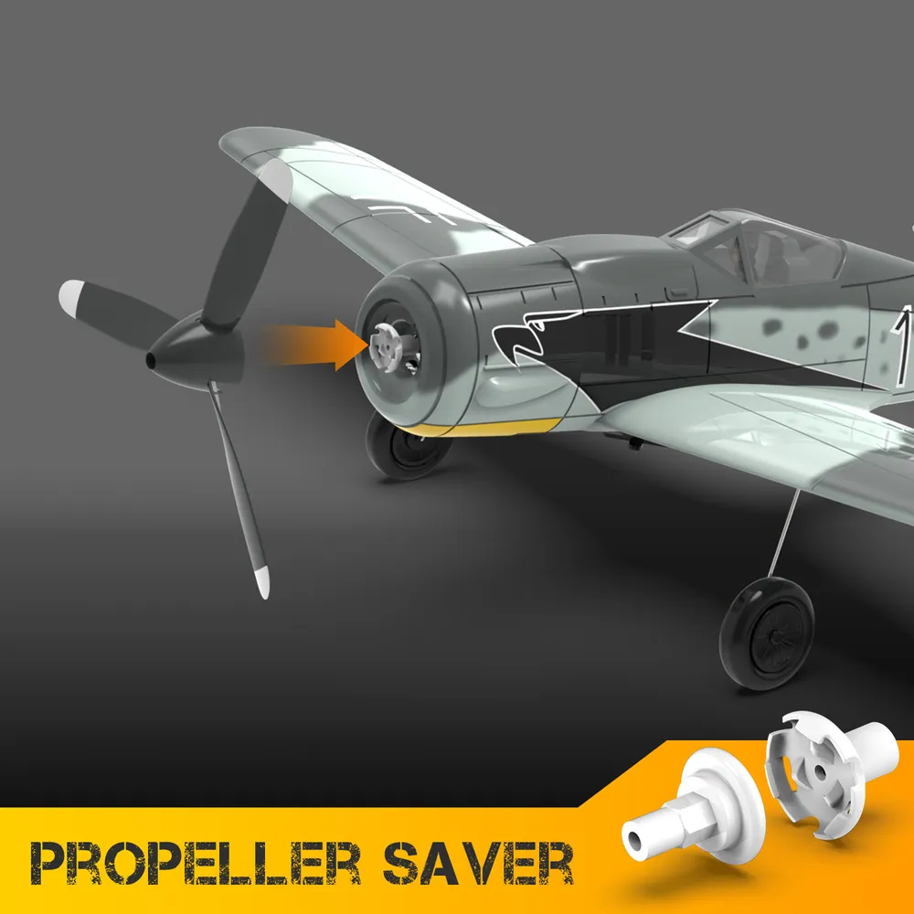 FW190 Gyro 4-Kanals 400mm RTF - 7