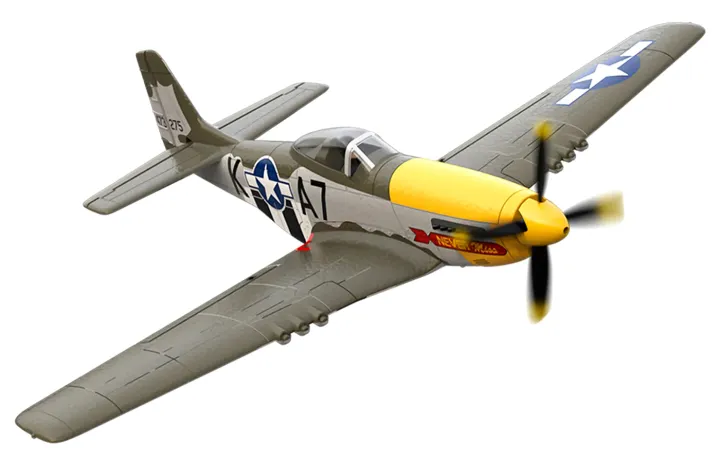 P51D Mustang Borstlös 500mm RTF