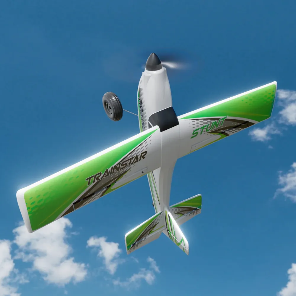 Trainstar Stunt Gyro Borstlös 500mm RTF Grön - 10