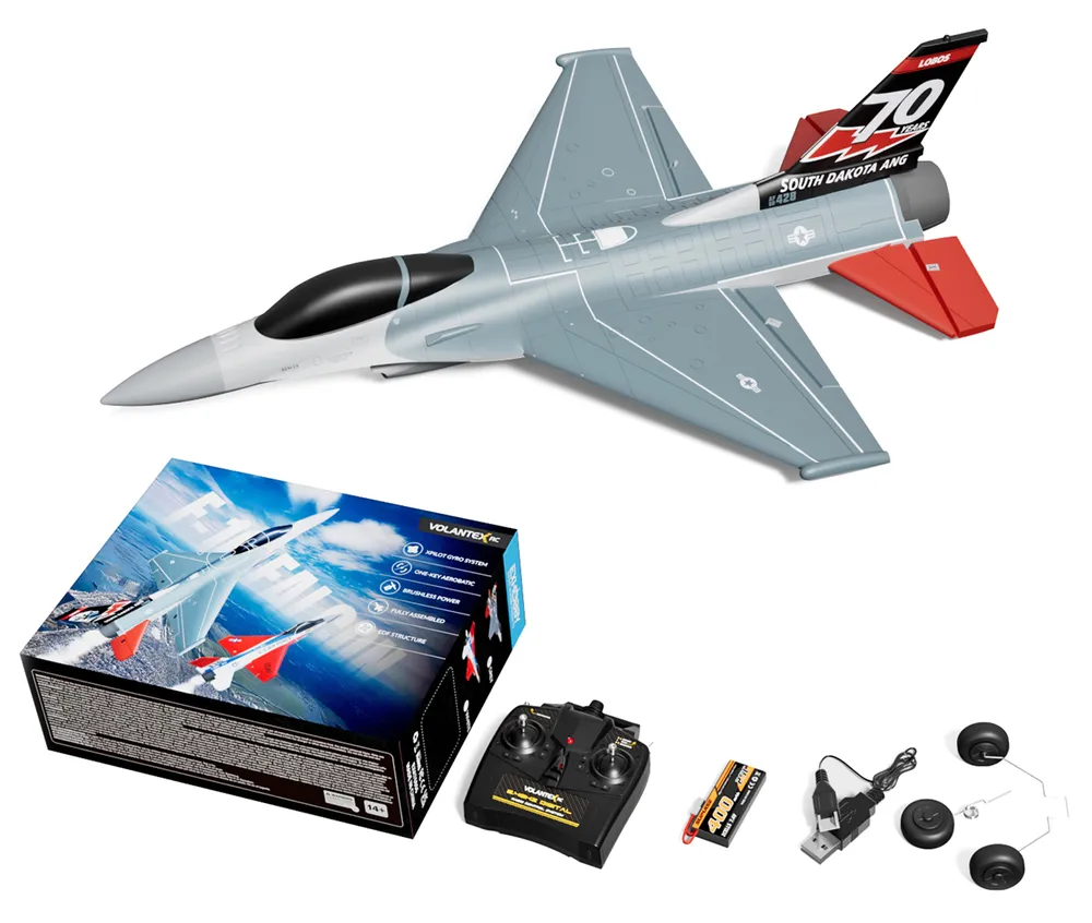 F16 Fighting Falcon Gyro Borstlös 4-Kanals 300mm RTF - 3