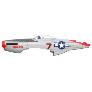 Kropp P51D Mustang Röd