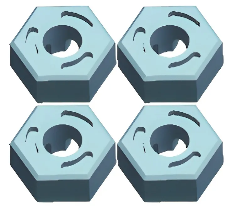 Hjulmedbringare Hex (4) - 2
