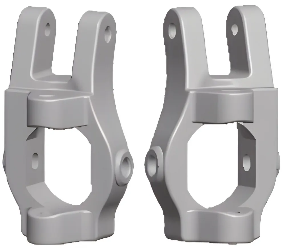 Caster C-Hub Styrspindelhållare V&H (2) - 2