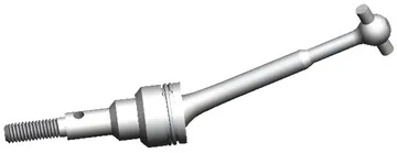 Drivaxel Fram Universal-Knut