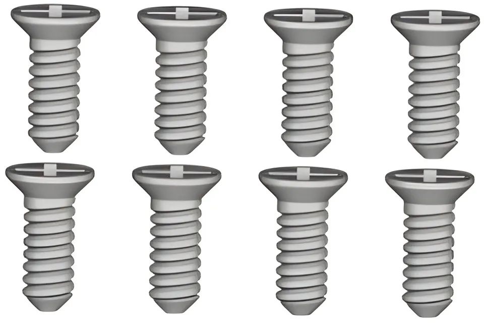 Phillips Försänkt Skruv 1.7x4.5mm (8) - 2