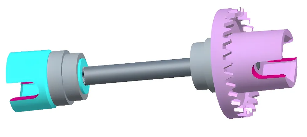 Drivaxel Fram Set - 2