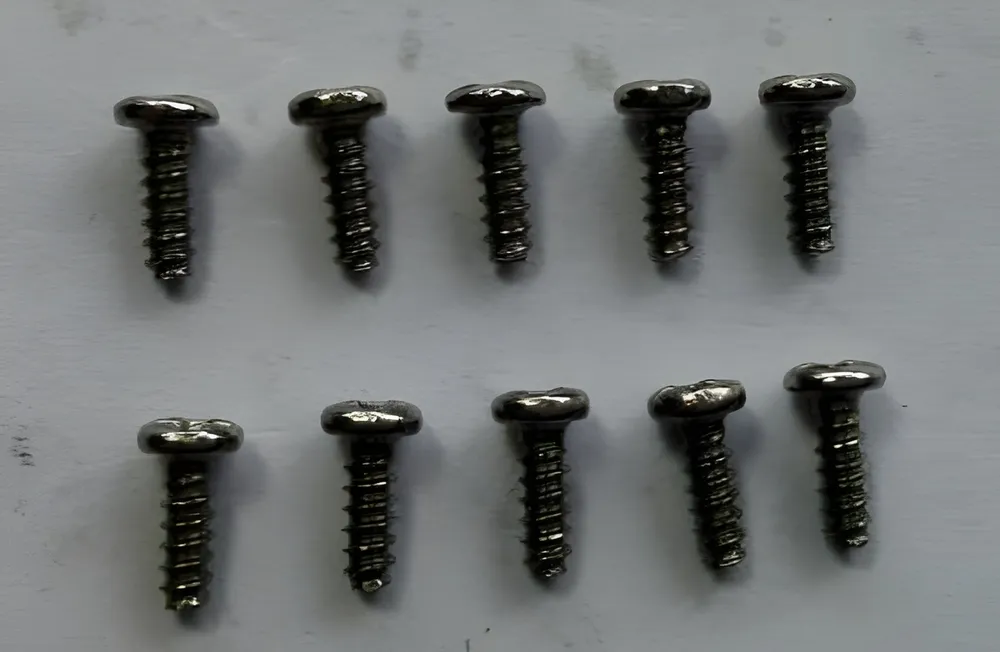 Phillips Skruv 1.7x5mm (10) - 2