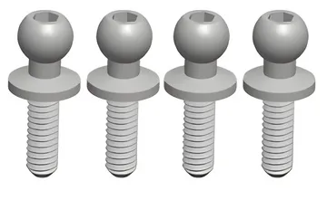 Kulleds Skruv 3.5x10.8mm (4)