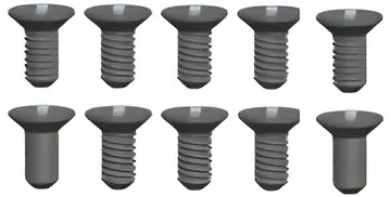 Phillips Skruv 2.6x12mm (10)