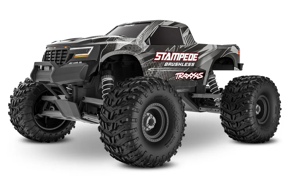 Stampede 2WD 1/10 HD VX3 BL 3S RTR Svart - 2
