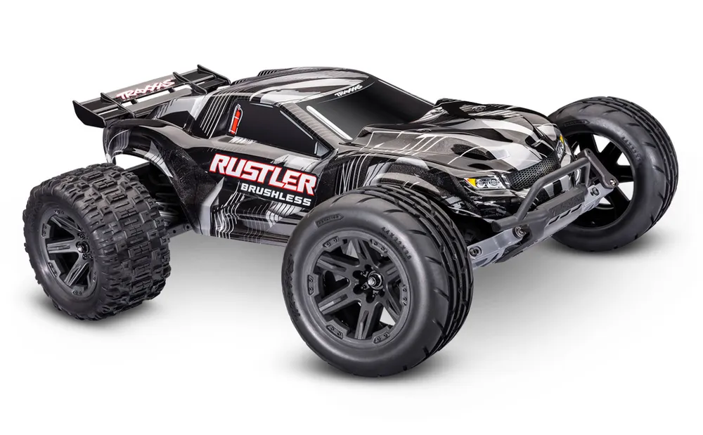 Rustler 2WD 1/10 HD VX3 BL 3S RTR Svart