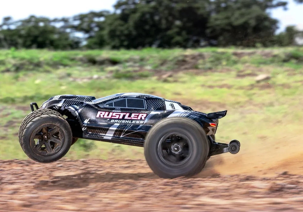 Rustler 2WD 1/10 HD VX3 BL 3S RTR Svart - 9