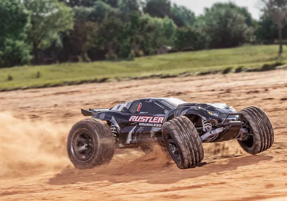 Rustler 2WD 1/10 HD VX3 BL 3S RTR Svart - 10