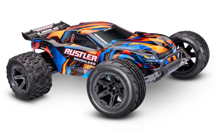 Rustler 2WD 1/10 HD VX3 BL 3S RTR Orange
