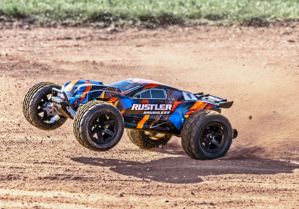 Rustler 2WD 1/10 HD VX3 BL 3S RTR Orange - 11