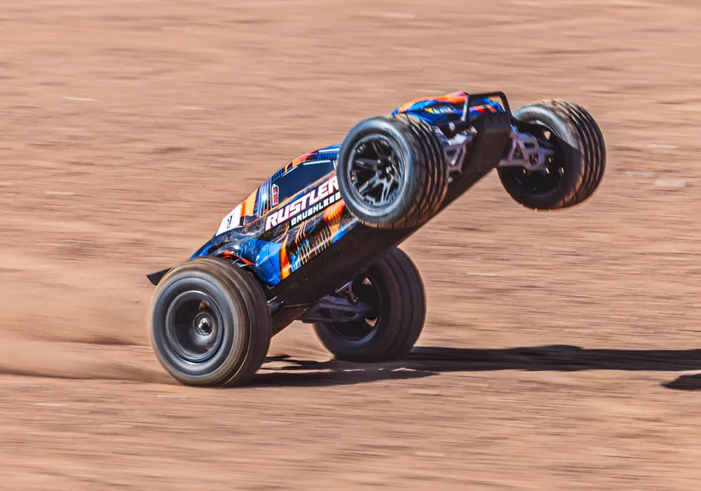 Rustler 2WD 1/10 HD VX3 BL 3S RTR Orange - 12