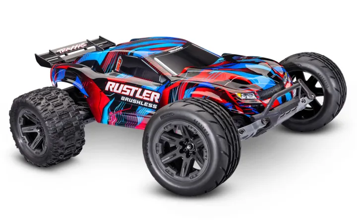 Rustler 2WD 1/10 HD VX3 BL 3S RTR Röd