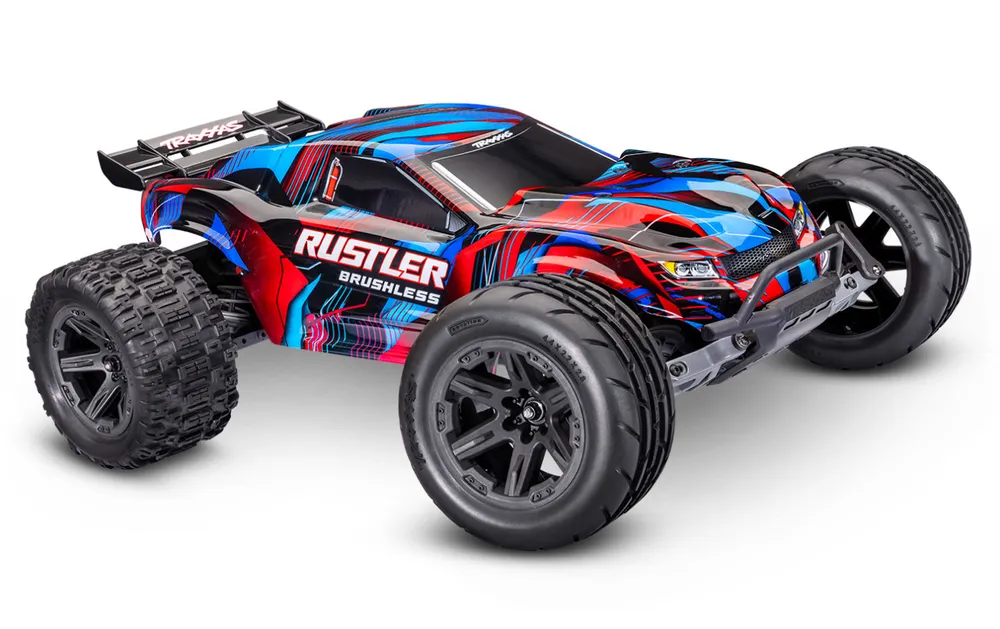 Rustler 2WD 1/10 HD VX3 BL 3S RTR Röd