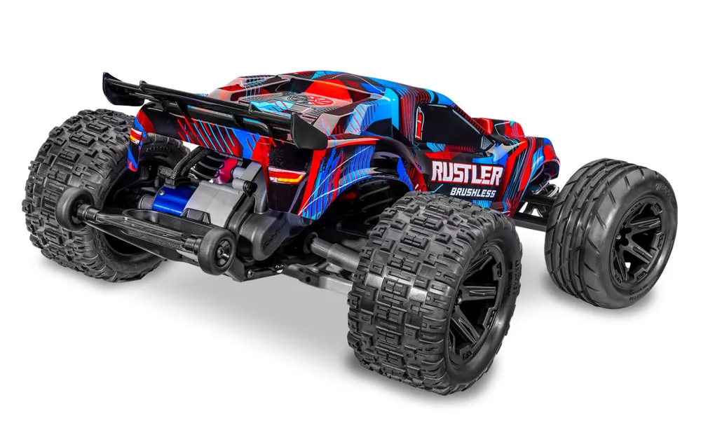 Rustler 2WD 1/10 HD VX3 BL 3S RTR Röd - 3