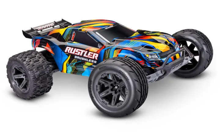 Rustler 2WD 1/10 HD VX3 BL 3S RTR Gul
