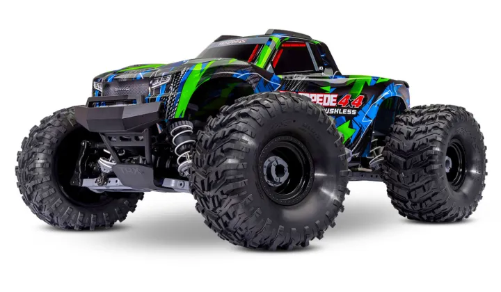 Stampede 4x4 1/10 HD VX3 BL 3S RTR Grön