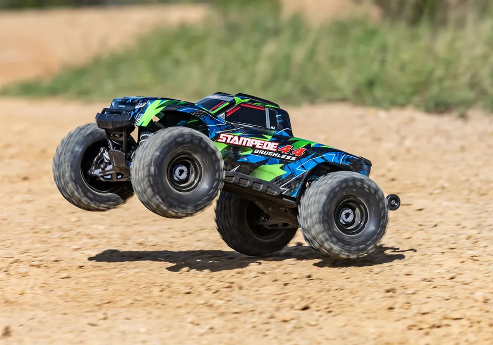 Stampede 4x4 1/10 HD VX3 BL 3S RTR Grön - 7