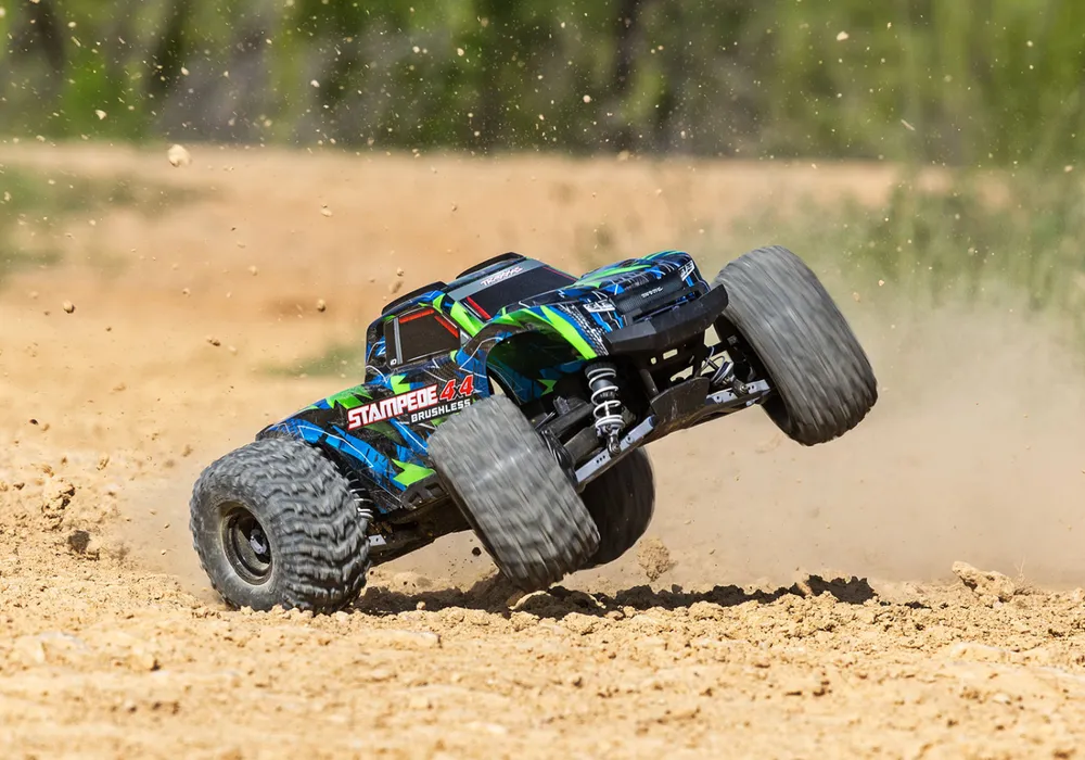 Stampede 4x4 1/10 HD VX3 BL 3S RTR Grön - 8