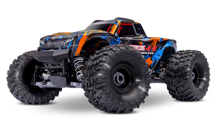Stampede 4x4 1/10 HD VX3 BL 3S RTR Orange