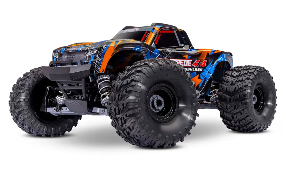 Stampede 4x4 1/10 HD VX3 BL 3S RTR Orange