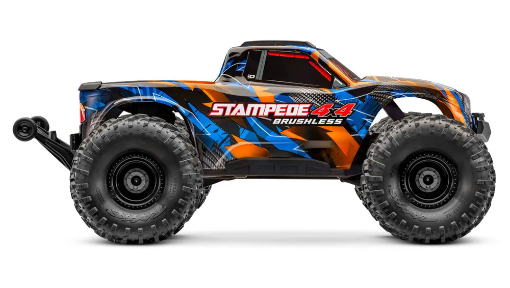 Stampede 4x4 1/10 HD VX3 BL 3S RTR Orange - 3