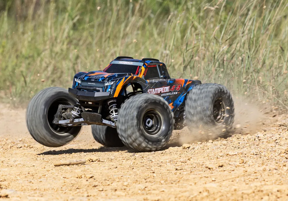 Stampede 4x4 1/10 HD VX3 BL 3S RTR Orange - 7