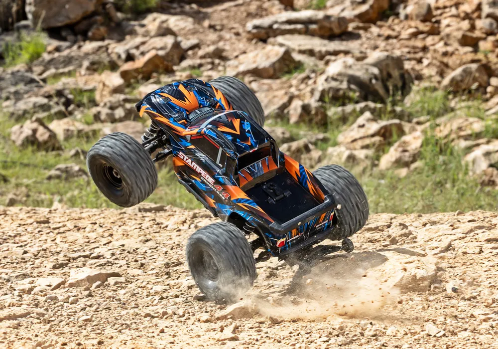 Stampede 4x4 1/10 HD VX3 BL 3S RTR Orange - 9