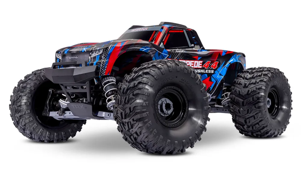 Stampede 4x4 1/10 HD VX3 BL 3S RTR Röd