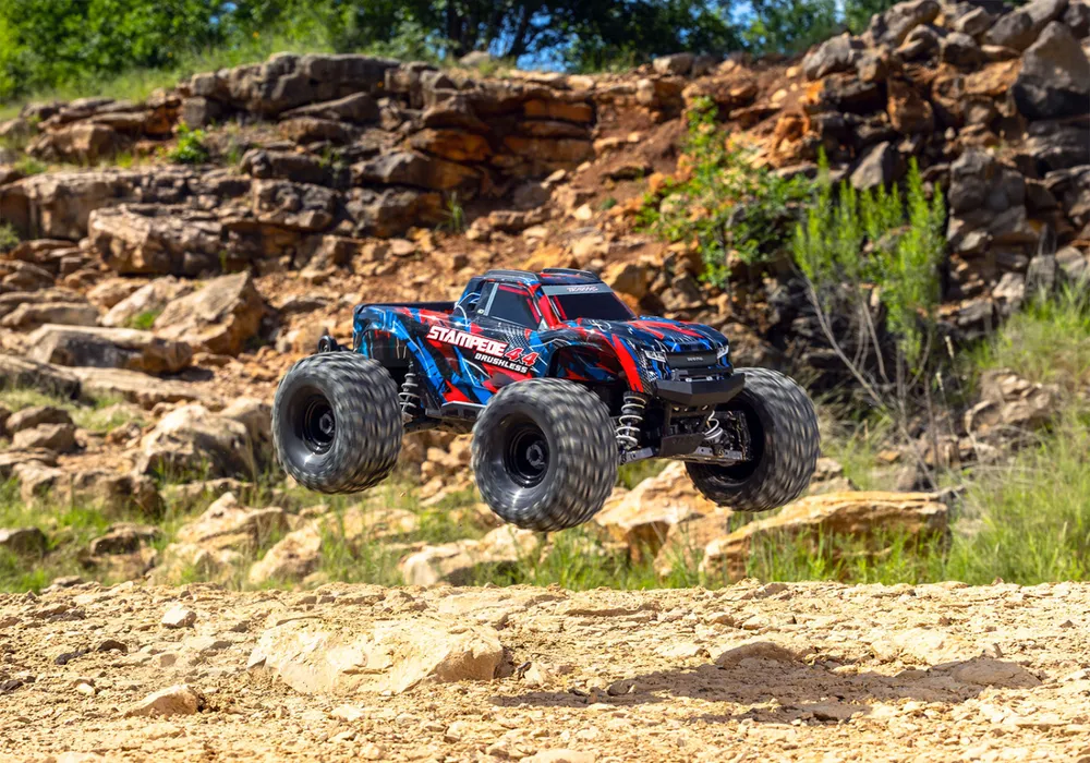 Stampede 4x4 1/10 HD VX3 BL 3S RTR Röd - 7
