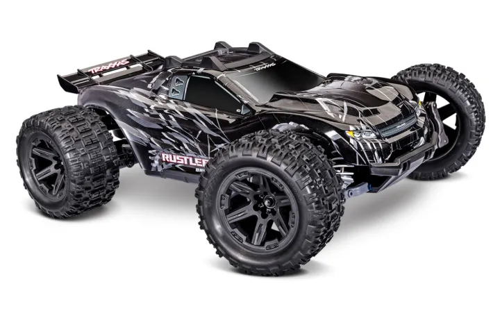 Rustler 4x4 1/10 HD VX3 BL 3S RTR Svart