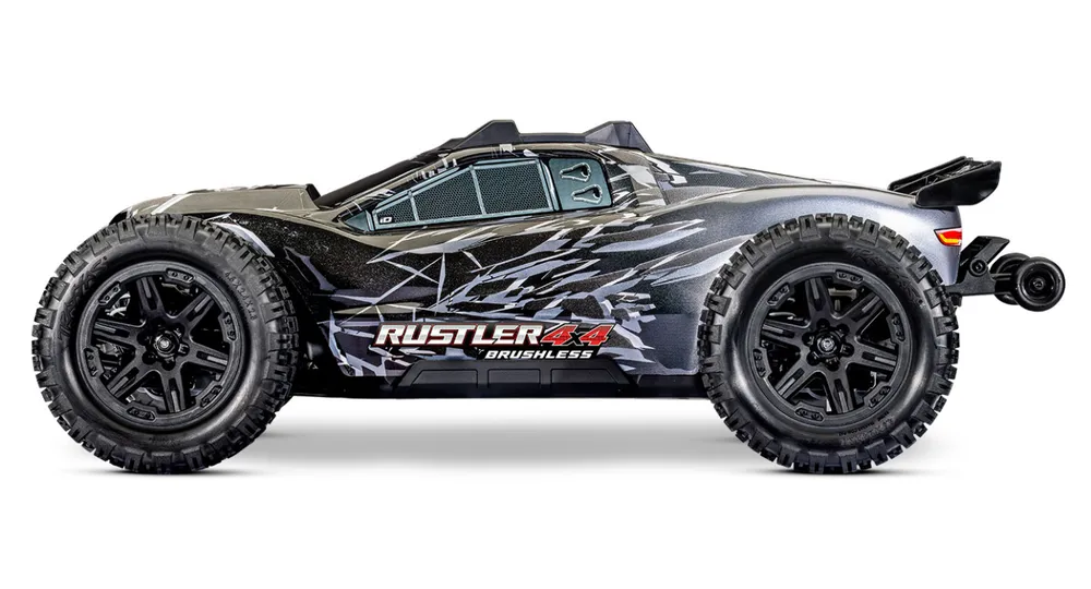 Rustler 4x4 1/10 HD VX3 BL 3S RTR Svart - 3