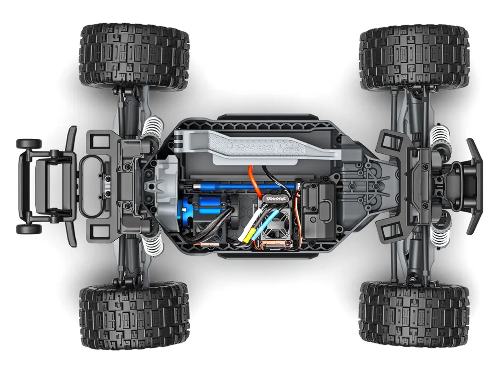 Rustler 4x4 1/10 HD VX3 BL 3S RTR Blå - 6