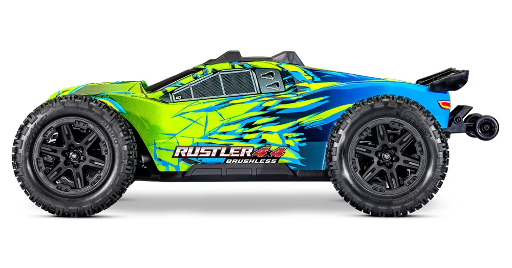 Rustler 4x4 1/10 HD VX3 BL 3S RTR Grön - 3