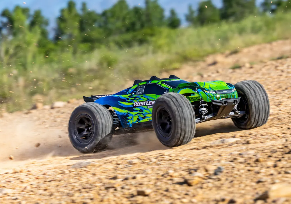 Rustler 4x4 1/10 HD VX3 BL 3S RTR Grön - 9